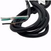 Picture of 16/3 BLACK, THREE CONDUCTOR, SJTW, 125V, 13A RATING