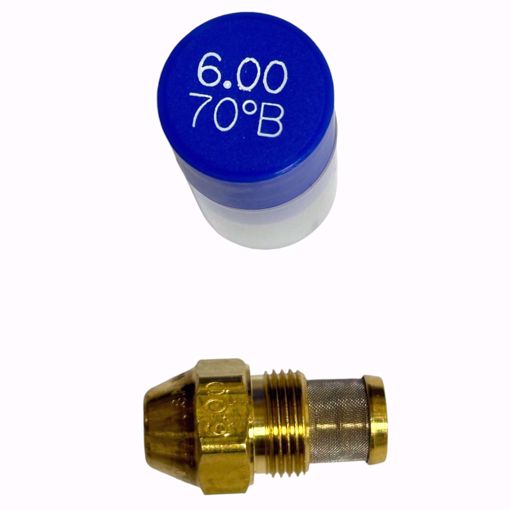 Picture of DELAVAN 6.00 GPH 70° B SOLID CONE NOZZLE W/ MESH STRAINER