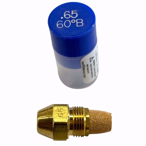 Picture of DELAVAN 0.65 GPH 60° B SOLID CONE NOZZLE W/ SINTERED FILTER