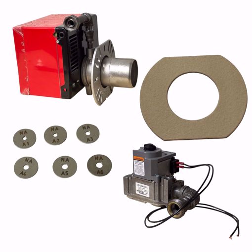 Picture of C8551115 RIELLO R40 GAS120 NATURAL GAS BURNER WITH 6 INCH SHORT BLAST TUBE