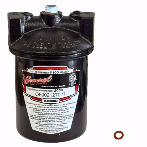 Picture of GENERAL 1/2 NPT 100 MESH OIL FILTER COMPLETE