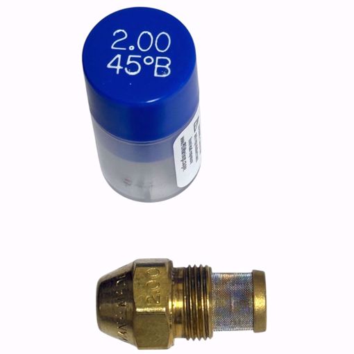 Picture of DELAVAN 2.00 GPH 45° B SOLID CONE NOZZLE W/ MESH STRAINER
