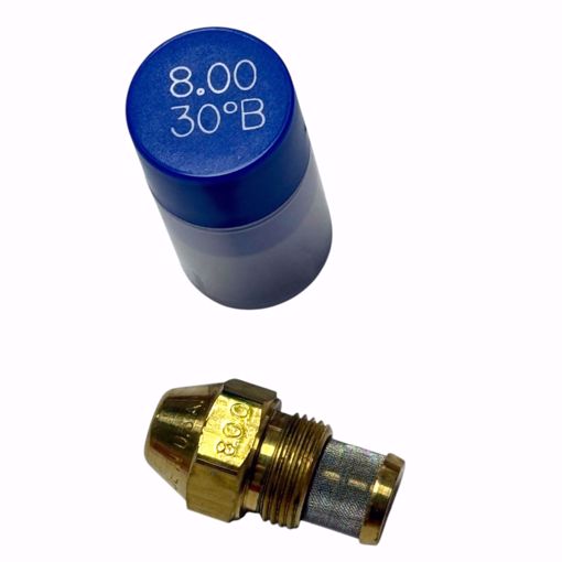 Picture of DELAVAN 8.00 GPH 30° B SOLID CONE NOZZLE W/ MESH STRAINER