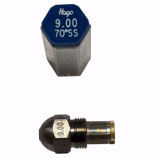 Picture of HAGO 9.00 GPH 70 DEGREE SS NOZZLE