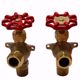 Picture of (SET OF 2) 1/2 INCH SIGHT GLASS VALVES