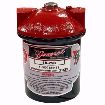 Picture of 1300 GENERALAIRE 1A-25B COMPLETE 3/8 NPT FUEL OIL FILTER 10GPH 1A25B