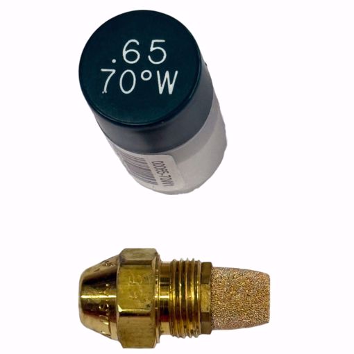 Picture of DELAVAN 0.65 GPH 70° W NOZZLE W/ SINTERED FILTER