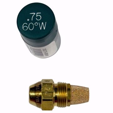 Picture of 00075-60W1 DELAVAN 0.75 GPH 60° W NOZZLE W/ SINTERED FILTER