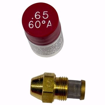 Picture of DELAVAN 0.65 GPH, 60 DEGREE A HOLLOW NOZZLE WITH STRAINER