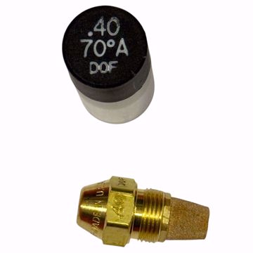Picture of 0.40 GAL- 70° A HOLLOW NOZZLE W/ DEL-O-FLO SINTERED FILTER
