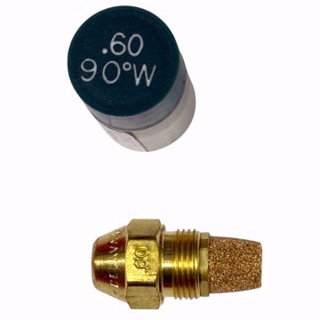 Picture of DELAVAN 0.60 GPH 90° W NOZZLE W/ SINTERED FILTER