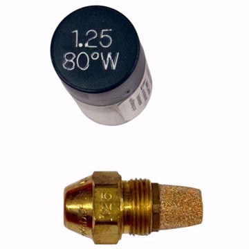 Picture of DELAVAN 1.25 GPH 80° W NOZZLE W/ SINTERED FILTER