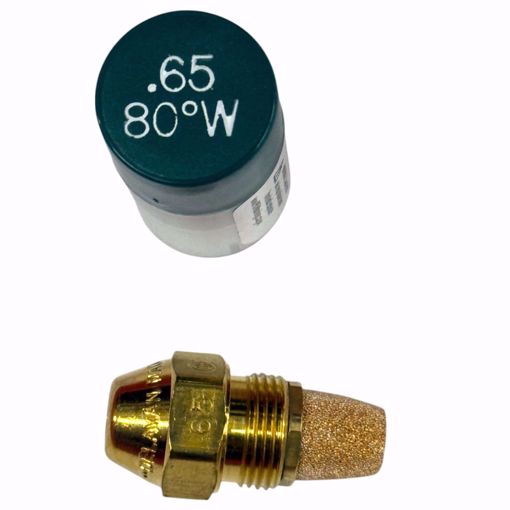 Picture of 00065-80W1 DELAVAN 0.65 GPH 80° W NOZZLE W/ SINTERED FILTER