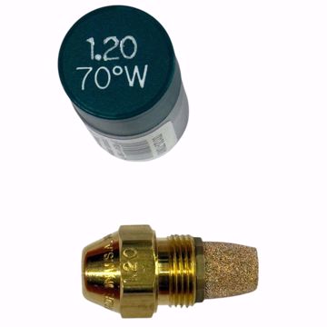 Picture of DELAVAN 1.20 GPH 70° W NOZZLE W/ SINTERED FILTER