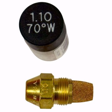 Picture of DELAVAN 1.10 GPH 70° W NOZZLE W/ SINTERED FILTER
