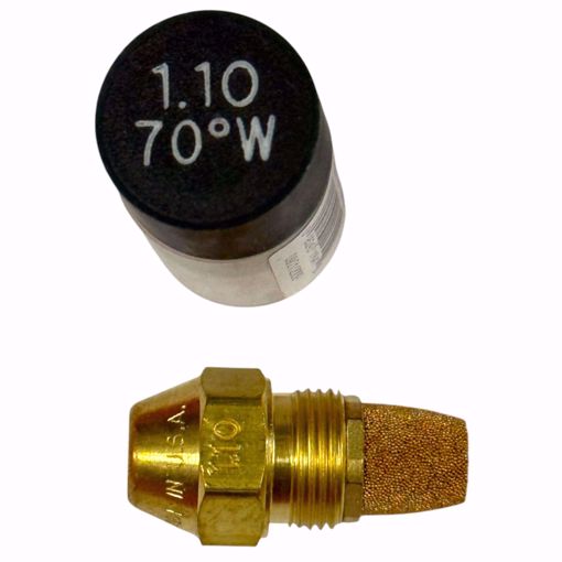 Picture of DELAVAN 1.10 GPH 70° W NOZZLE W/ SINTERED FILTER