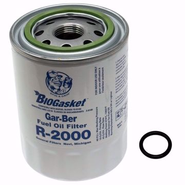 Picture of R2000 GAR-BER SPIN-ON OIL CARTRIDGE W/WATER BLO
