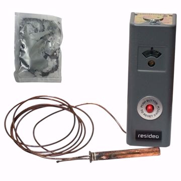 Picture of AQUASTAT. BREAK ON RISE. MANUAL RESET. 130-270F. STOP 250F.