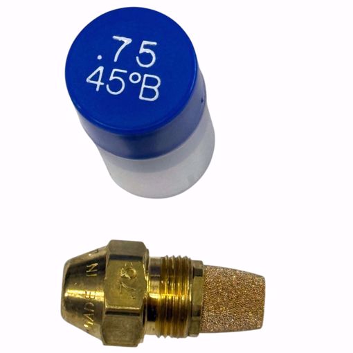 Picture of DELAVAN 0.75 GPH 45° B SOLID CONE NOZZLE W/ SINTERED FILTER