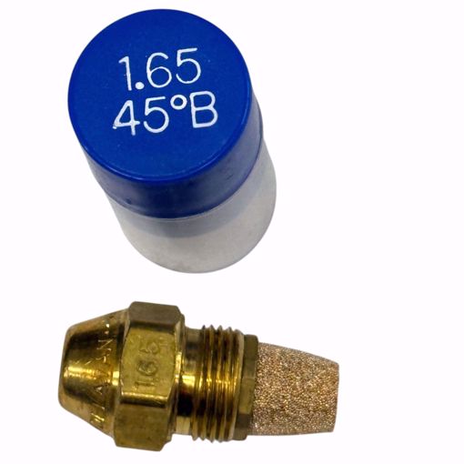 Picture of DELAVAN 1.65 GPH 45° B SOLID CONE NOZZLE W/ SINTERED FILTER