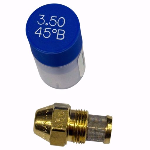 Picture of DELAVAN 3.50 GPH 45° B SOLID CONE NOZZLE W/ MESH STRAINER