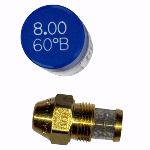 Picture of DELAVAN 8.00 GPH 60° B SOLID CONE NOZZLE W/ MESH STRAINER