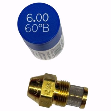 Picture of DELAVAN 6.00 GPH 60° B SOLID CONE NOZZLE W/ MESH STRAINER