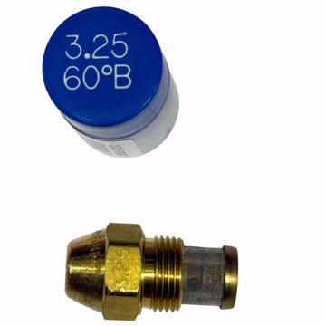 Picture of DELAVAN 3.25 GPH 60° B SOLID CONE NOZZLE W/ MESH STRAINER