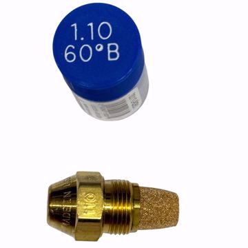Picture of DELAVAN 1.10 GPH 60° B SOLID CONE NOZZLE W/ SINTERED FILTER