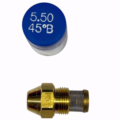 Picture of DELAVAN 5.50 GPH 45° B SOLID CONE NOZZLE W/ MESH STRAINER
