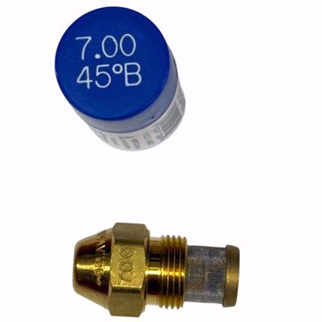 Picture of DELAVAN 7.00 GPH 45° B SOLID CONE NOZZLE W/ MESH STRAINER