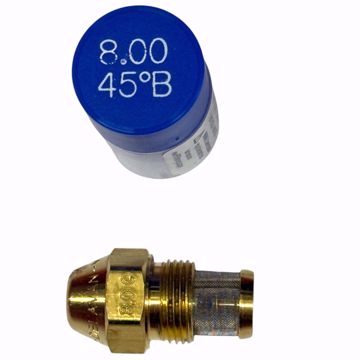 Picture of DELAVAN 8.00 GPH 45° B SOLID CONE NOZZLE W/ MESH STRAINER