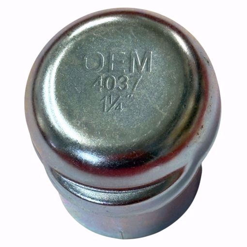 Picture of 14037 BECKETT  1-1/4" ZINC-PLATED SLIP-ON VENT CAP