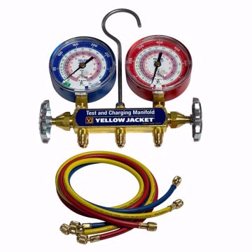 Picture of AIR CONDITIONING MANIFOLD FOR R-22/R-404A/R-410A