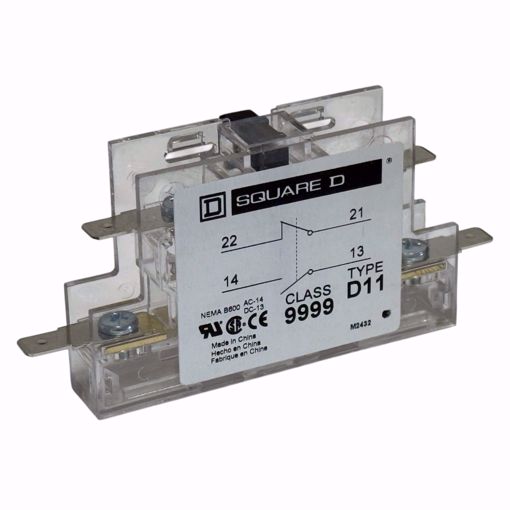 Picture of 1 N/O 1 N/C AUXILIARY CONTACT