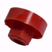 Picture of S85-100-25 WESTWOOD NYLO-FLEX END PIECE, FOR 5/16 SHAFT, RED