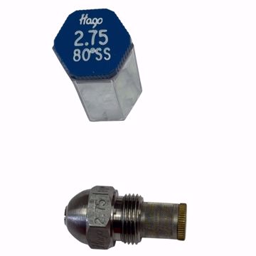 Picture of HAGO 030G2321 2.75 GPH 80° SS SEMI SOLID OIL BURNER NOZZLE (