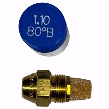 Picture of DELAVAN 1.10 GPH 80° B SOLID CONE NOZZLE W/ SINTERED FILTER