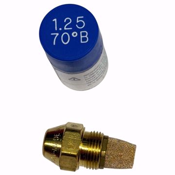 Picture of DELAVAN 1.25 GPH 70° B SOLID CONE NOZZLE W/ SINTERED FILTER