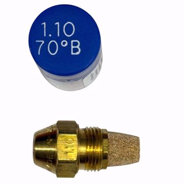 Picture of DELAVAN 1.10 GPH 70° B SOLID CONE NOZZLE W/ SINTERED FILTER