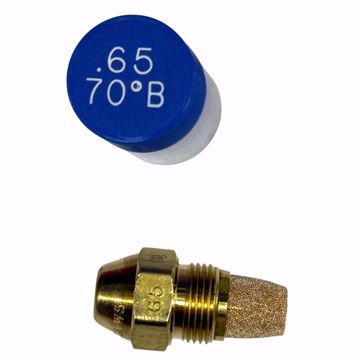 Picture of DELAVAN 0.65 GPH 70° B SOLID CONE NOZZLE W/ SINTERED FILTER