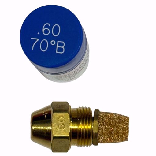 Picture of DELAVAN 0.60 GPH 70° B SOLID CONE NOZZLE W/ SINTERED FILTER