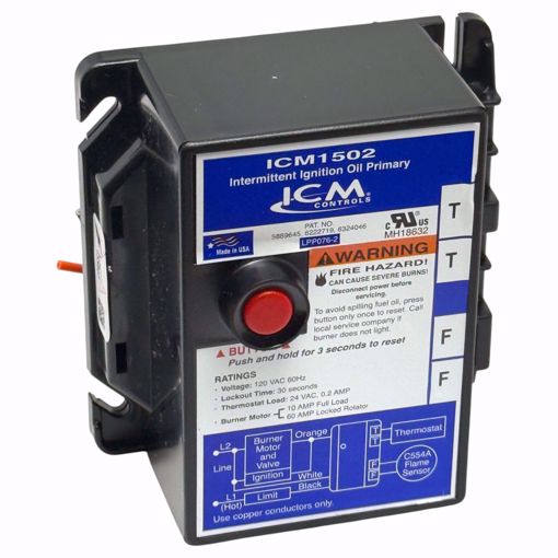 Picture of OIL BURNER PRIMARY CONTROL. ? CONTROLS OIL BURNER