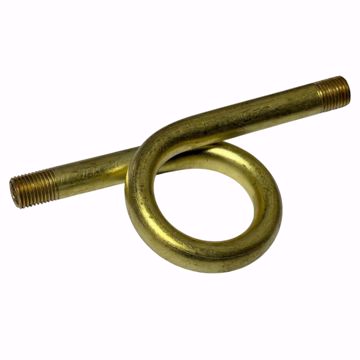 Picture of 1/4”-NPT STRAIGHT STEAM PIG TAIL, BRASS