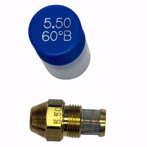 Picture of DELAVAN 5.50 GPH 60° B SOLID CONE NOZZLE W/ MESH STRAINER