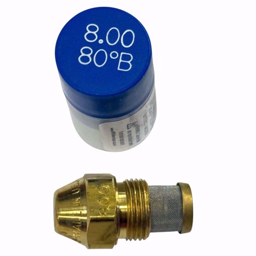 Picture of DELAVAN 8.00 GPH 80° B SOLID CONE NOZZLE W/ MESH STRAINER