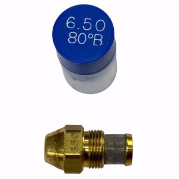 Picture of DELAVAN 6.50 GPH 80° B SOLID CONE NOZZLE W/ MESH STRAINER