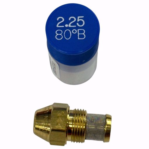 Picture of DELAVAN 2.25 GPH 80° B SOLID CONE NOZZLE W/ MESH STRAINER