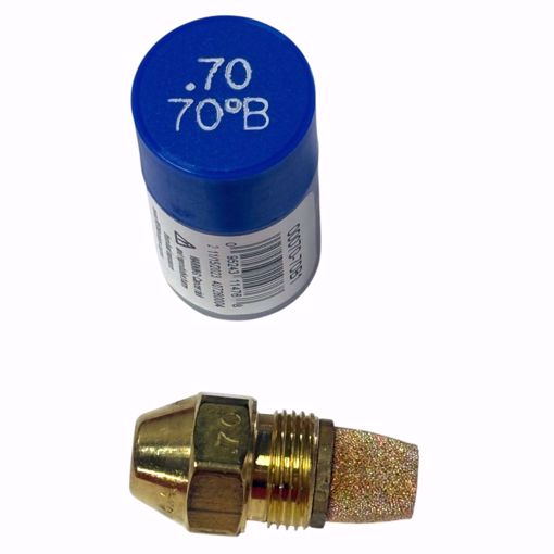 Picture of DELAVAN 0.70 GPH 70° B SOLID CONE NOZZLE W/ SINTERED FILTER