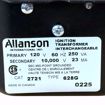 Picture of 2721-628G ALLANSON BECKETT AFG IGNITION TRANSFORMER